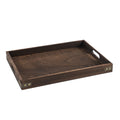 SOGA Walnut Rectangle Serving Tray Large
