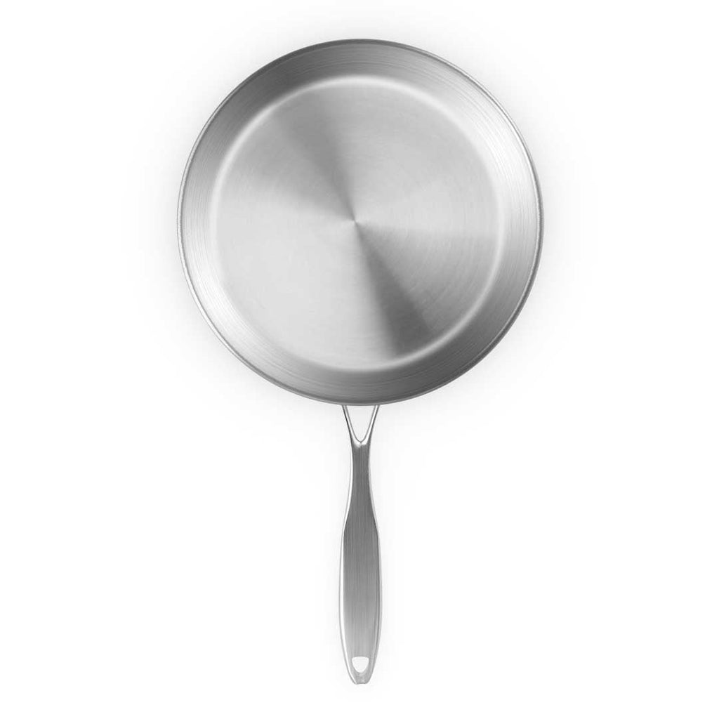 SOGA Stainless Steel Induction Fry Pan Set 24cm & 28cm