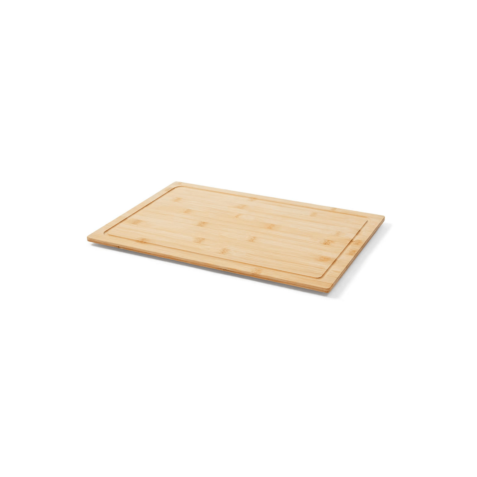 Set of three bamboo cutting boards in graduated sizes