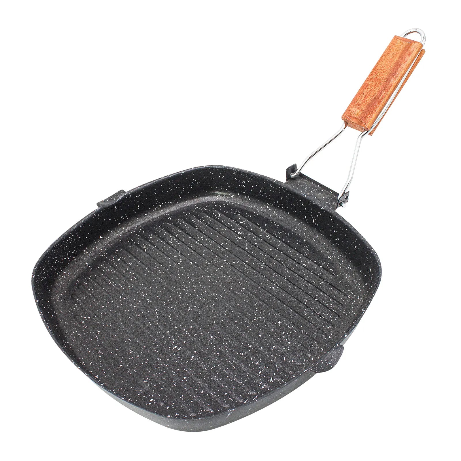 NNEOBA 1pc Foldable Iron Steak Skillet